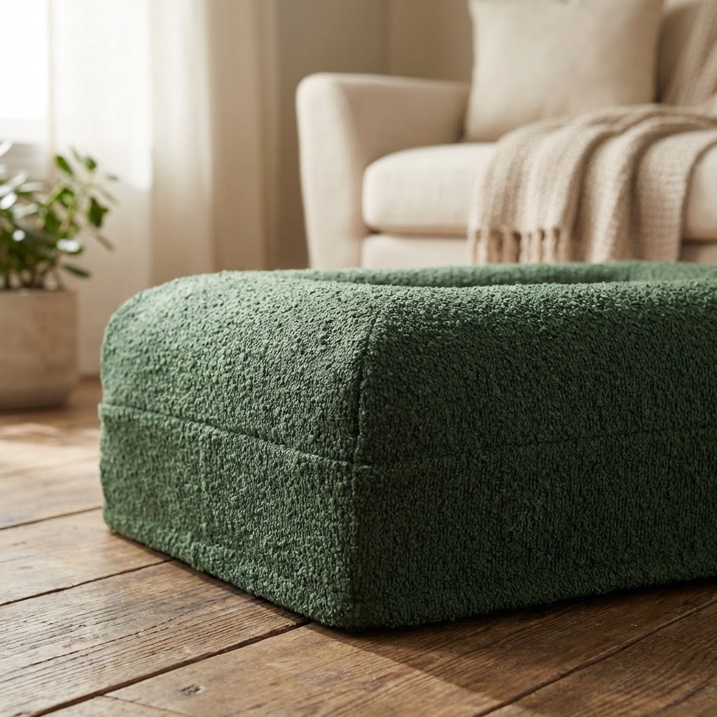 Bouclé Forest Green